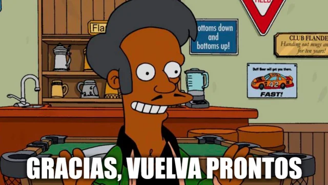 Gracias, vuelva prontos